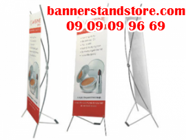Kệ X - Standy - Standee - X banner A6