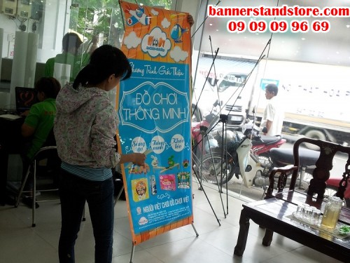 Kệ X – Standy – Standee – X banner A3